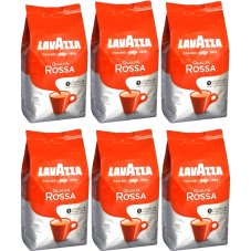 Lavazza Qualita Rossa - zrnková káva 6 x 1 kg
