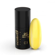 UV/LED Amazing gel-lak na nehty č.003 - žlutá 5ml