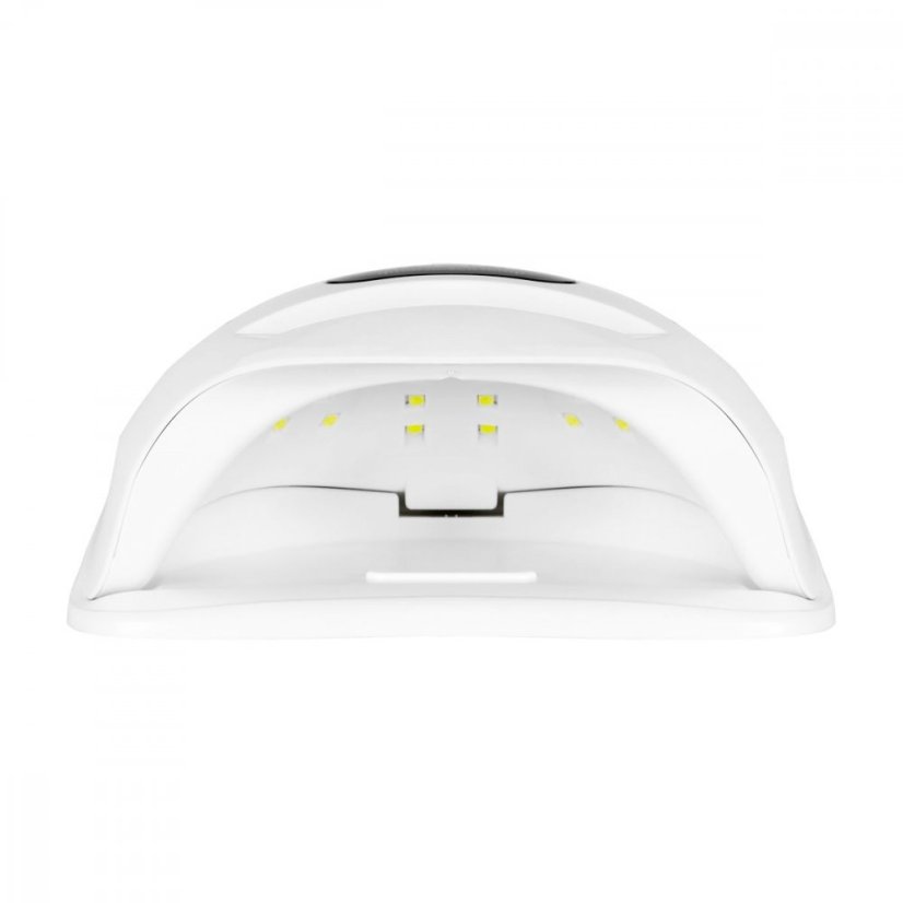 UV/LED lampa na nechty Glow S1 168W strieborný pruh