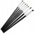 Sada 7 oválných štětců na nehty