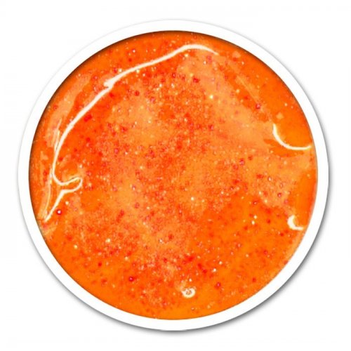 UV/LED gél  na nechty NEON -  Orange Glitter 5ml