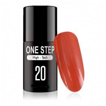 Gél lak One step  na nechty č. 20 - cihlová 5ml