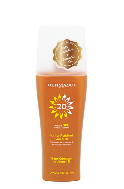 Dermacol SUN Mléko na opalování ve spreji OF 20 - 200 ml.