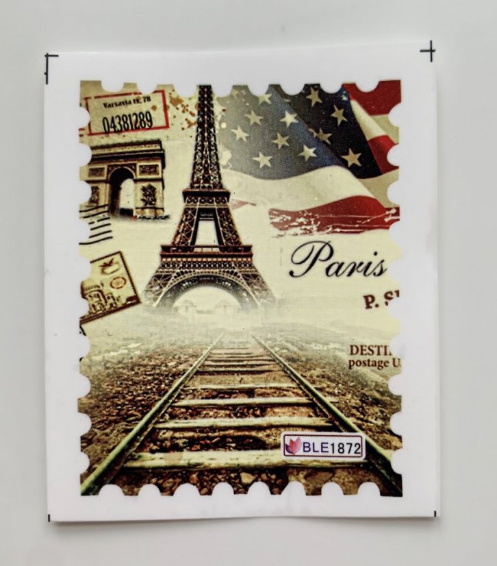 Vodolepky na zdobení nehtů - Paris BLE1864