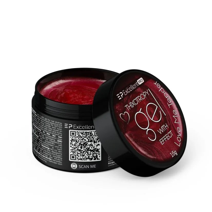 Thixotropy gel s efektom - Love Me Tender 15g