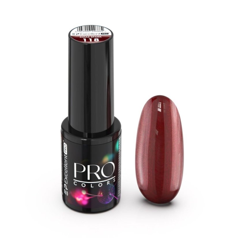 Gel Lak Pro Colors 118 XMAS SPARK 7g