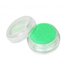 Glitrový prach na zdobení nehtů Arielle - zelený