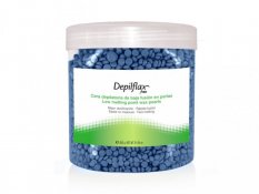 Depilflax100 depilačný vosk samodržiaci voskové granule  lahvové 600 g