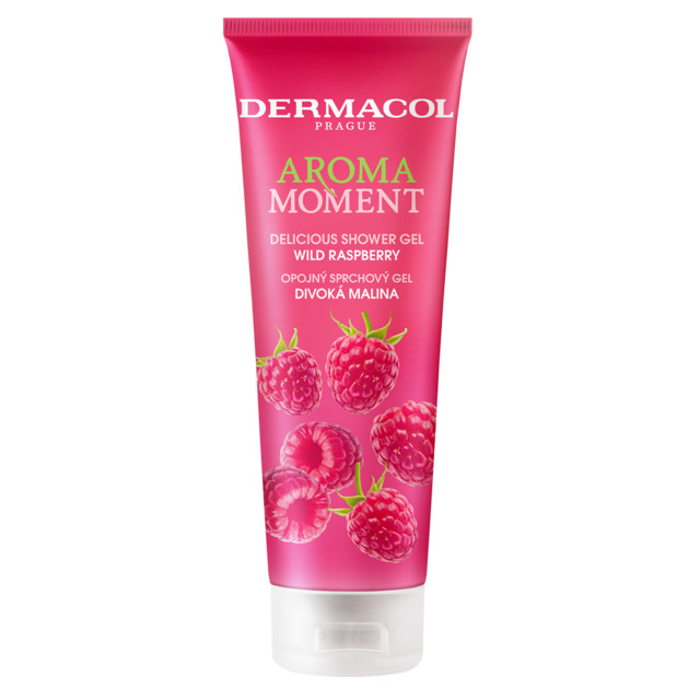 Dermacol Aroma Moment opojný sprchový gél Divoká malina, 250 ml
