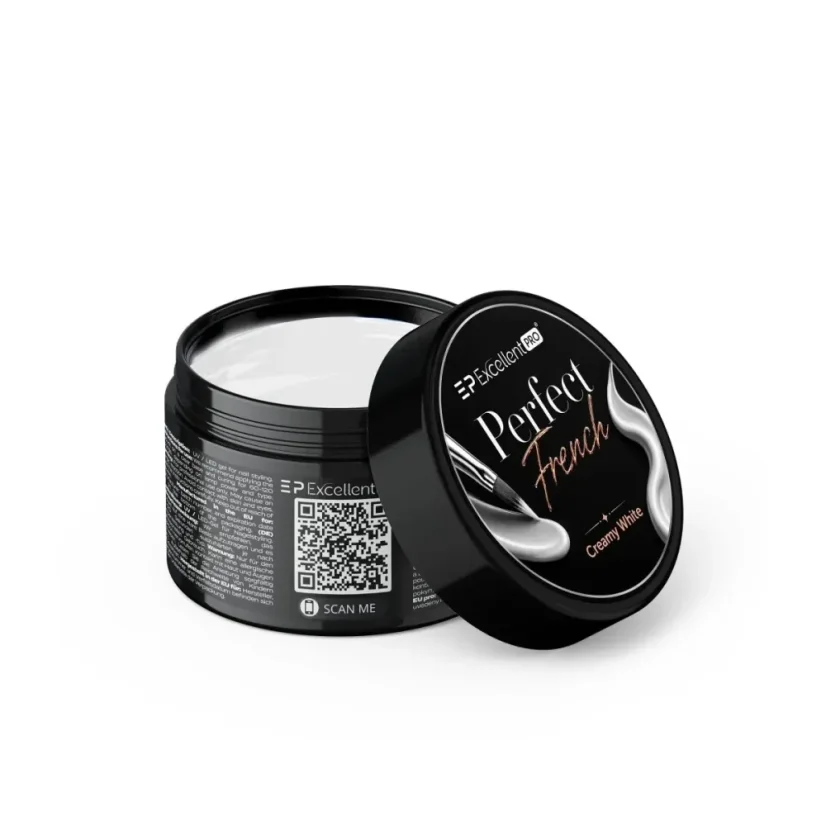Perfect French Creamy White – gel pro francouzskou manikúru a zdobení 4g