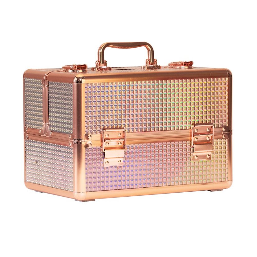 Kosmetický Kufřík M - Metallic Gold