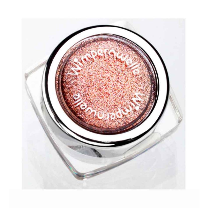 Wimpernwelle Třpytkové očné tiene - Copper