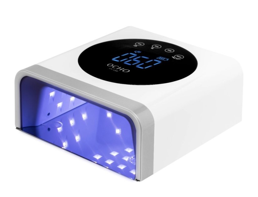 Bezdrátová UV/LED lampa na nehty s akumulátorem 72W