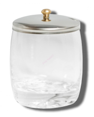 Skleněný kalíšek na liquid s víčkem 80ml