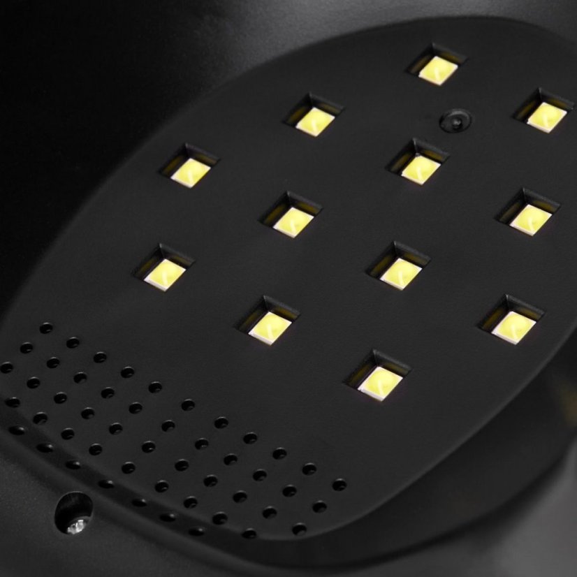 UV/LED lampa na nehty Glow V1 168W zlatá