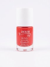 Lak na nechty Dekor 10 ml – č. 54 Korálovo červená