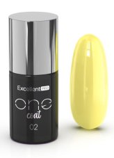 Gel lak Excellent pro One Coat 02 Yellow ,7g