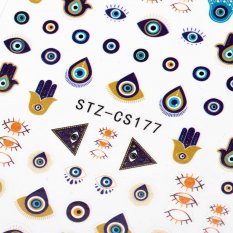 Nálepky na nechty geometrické STZ-CS177