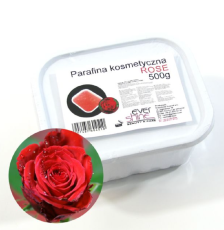 Kosmetický parafín s vůňí RŮŽE - 500 g.