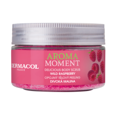 Aroma Moment Omamný telový peeling - divoké maliny 200g
