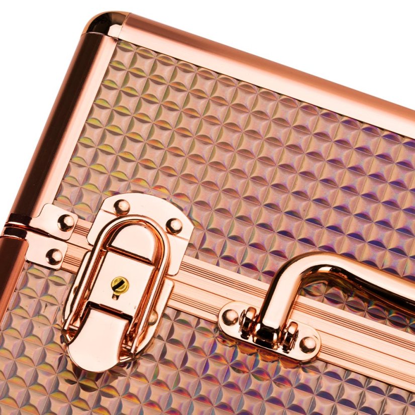 Kosmetický Kufřík M - Metallic Gold