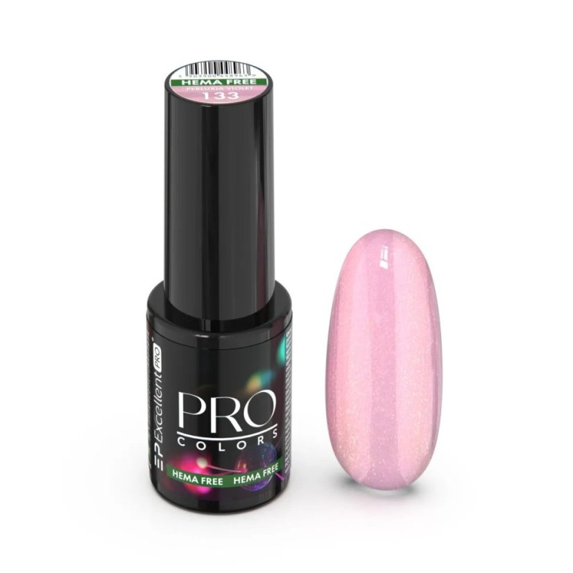 Gel Lak Pro Colors Hema Free 133 PERLUXIA VIOLET 7g