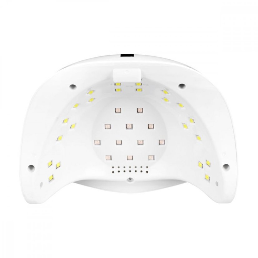 UV/LED lampa na nechty Glow S1 168W strieborný pruh