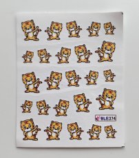 Vodolepky na zdobenie nechtov - Little Cat BLE374
