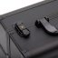 Kozmetický kufrík - čierny hladký