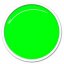 UV/LED  gél  na nechty NEON farebný - Green Neon 5ml