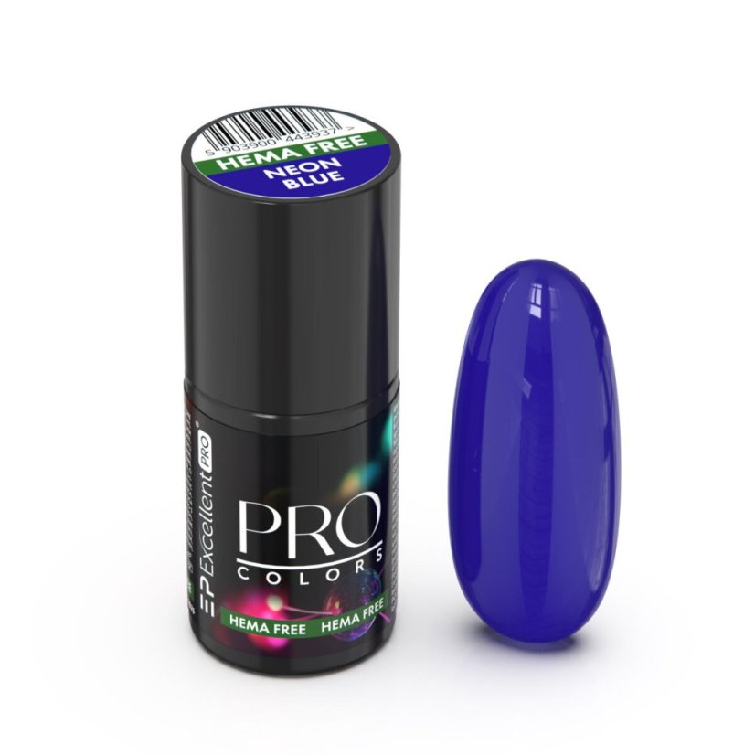 Gel Lak Pro Colors HemaFree 68 NEON BLUE 7g