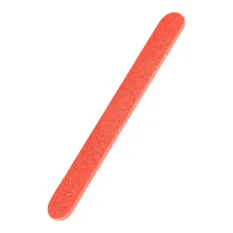 Pilník na nehty 80/80 rovný teflonově červený
