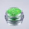 Fluorescentní brokát s šestihránky - Neonová zelená