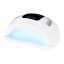 UV/LED lampa na nechty Glow S1 168W strieborný pruh