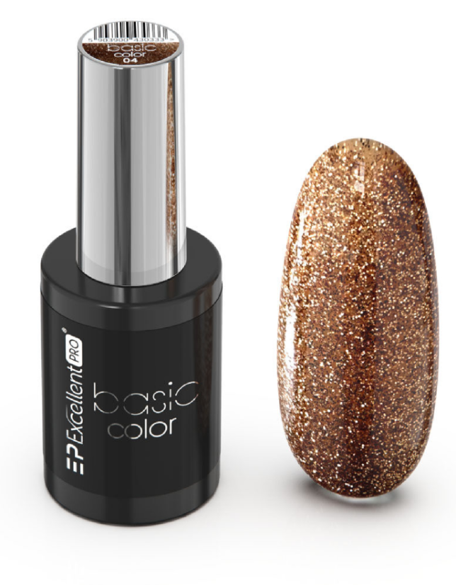 Gel-Lak na nechty Basic Color 04 Champagne Rose -11g