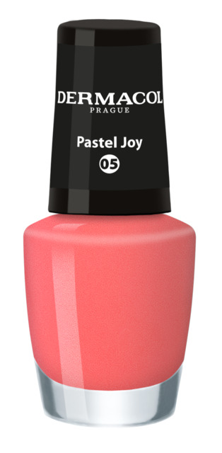 Dermacol Nail Polish  lak na nehty mini pastel č.5 - Joy