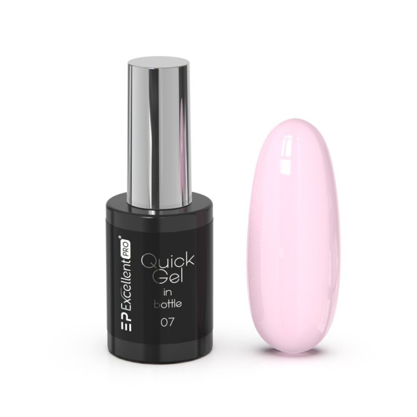 Excellent PRO Quick Gel vo fľaštičke 11g 007 Pink