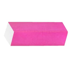 Brusný blok na nehty - neon růžový