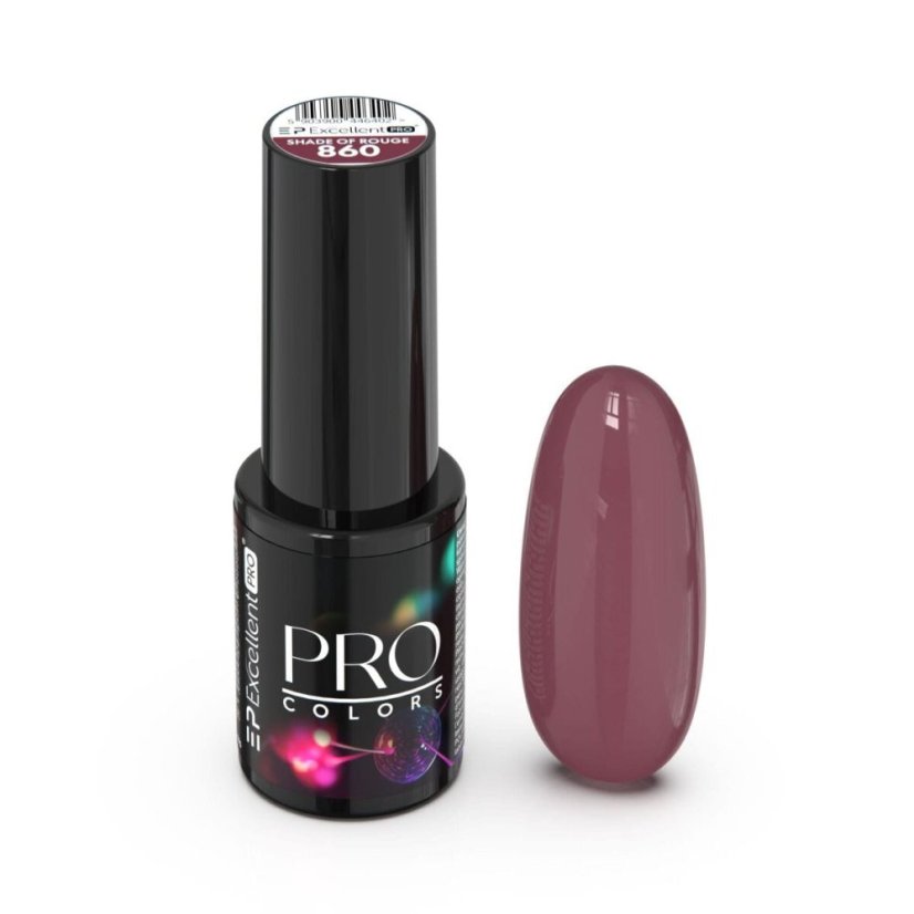 Gel Lak Pro Colors 860 SHADE OF ROUGE  7g