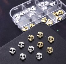 Luxusné nechtové šperky - Lebka