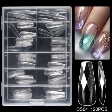 3D diamantové mandľové Tipy - 120ks