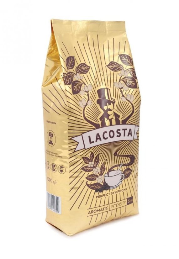 ZRNKOVÁ KÁVA LACOSTA 1000 g