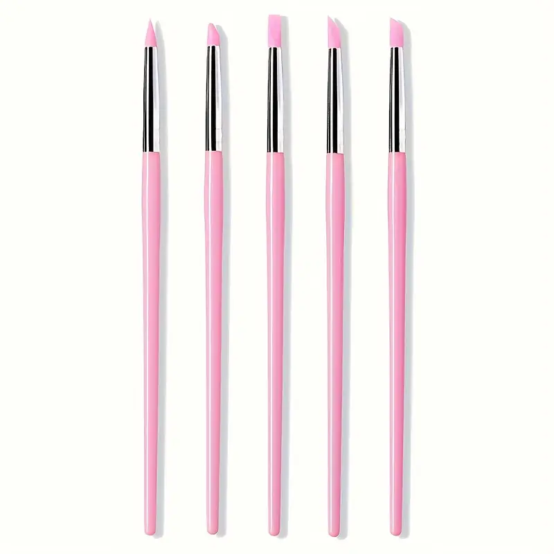 Sada 5 ks silikonových štětců