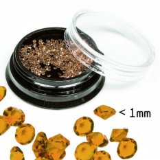 Nehtyprofi Diamantové ozdoby v krabičke - Zlaté