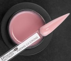 STAVEBNÍ UV/LED GEL S TEKUTOU PAMĚTÍ - Pudding 2.0 Strong 50g