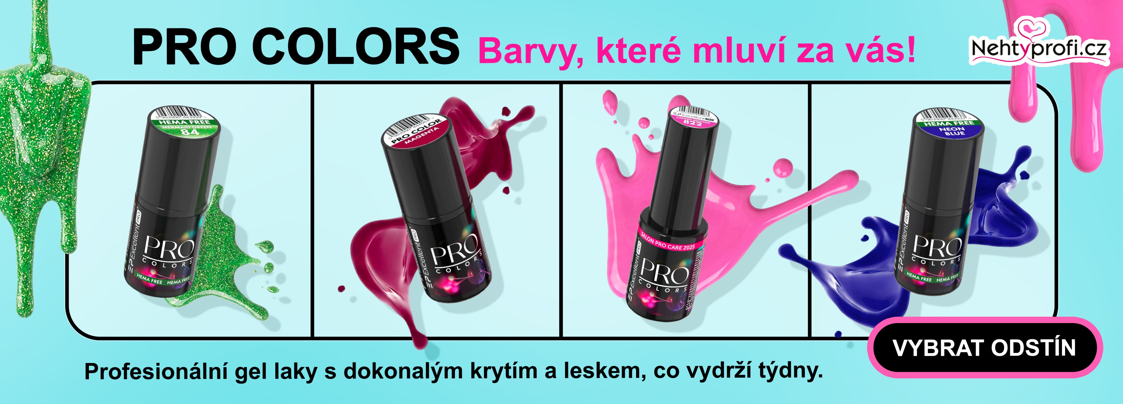 GEL LAKY PRO COLORS