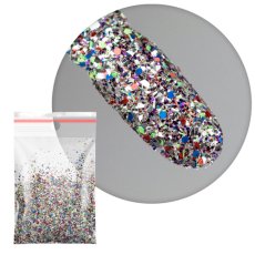 Efektové vločky na nehty Aurora Flakes – č. 13, 5 g