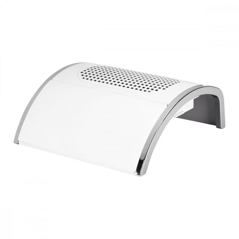 Odsávačka prachu s dvoma ventilátormi - biely 80 W