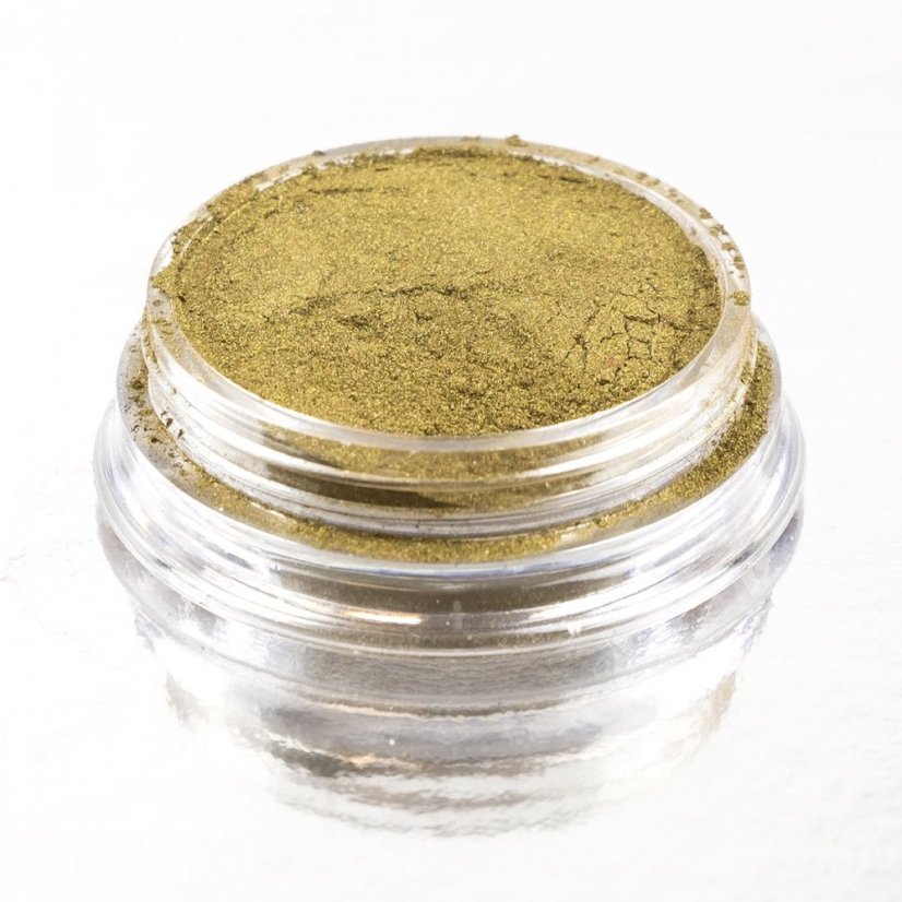 Leštiaci pigment CAT EYE č.01 - Tmavá zlatá 5g.