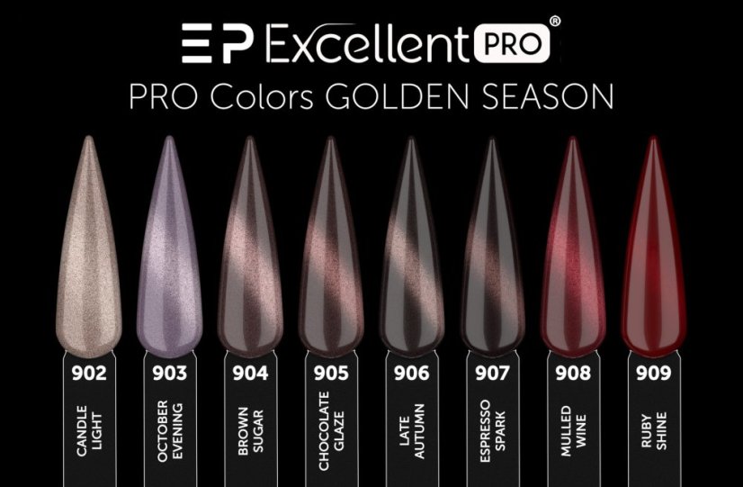 Gel Lak Pro Colors CatEye 909 RUBY SHINE 7g